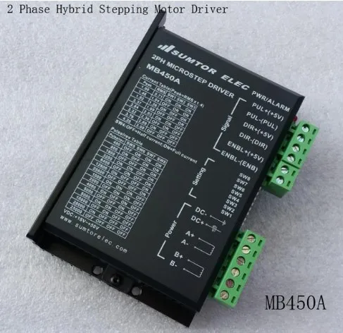 3pcs/lot Nema 17 23 42 Stepping motor driver MB450A Stepping driver 128 Subdividing1.0- 4.2A
3pcs/lot Nema 17 23 42 Stepping motor driver MB450A Stepping driver 128 Subdividing1.0- 4.2A