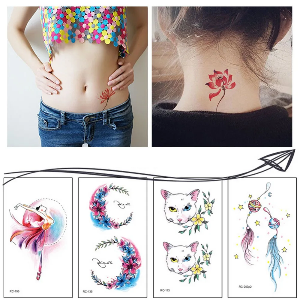 10pcs Flower Girls Cat Cute Animals Temporary Tattoo Sticker for Women Fake Tatoo Body Art Adult Waterproof Hand Sticker #275441
10pcs Flower Girls Cat Cute Animals Temporary Tattoo Sticker for Women Fake Tatoo Body Art Adult Waterproof Hand Sticker #275441