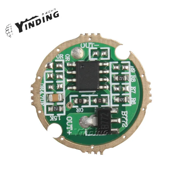 1pcs Flashlight Driver 3 modes 20MM 3-4.2V Circuit Board for Q5 R5 T6 U2 DIY parts Torch accessories QD-18
1pcs Flashlight Driver 3 modes 20MM 3-4.2V Circuit Board for Q5 R5 T6 U2 DIY parts Torch accessories QD-18