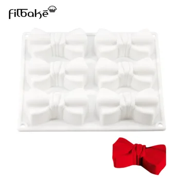 FILBAKE DIY 6 Bow Ties Silicone Fondant Mould 3D Sugarcraft Chocolate Candy Cookie Mold Baking Wedding Cake Decorating Tools
FILBAKE DIY 6 Bow Ties Silicone Fondant Mould 3D Sugarcraft Chocolate Candy Cookie Mold Baking Wedding Cake Decorating Tools