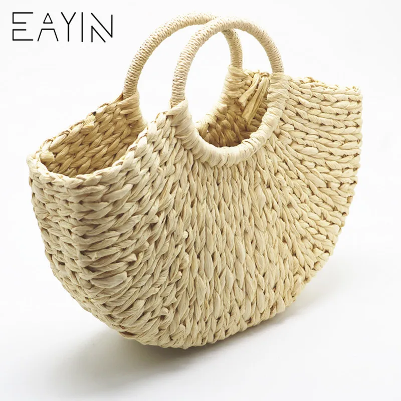 EAYIN Chic Women Shoulder Bag Woven Straw Handbag Boho Summer Beach Messenger Bags Fashion Designer Female Handbag Totes
EAYIN Chic Women Shoulder Bag Woven Straw Handbag Boho Summer Beach Messenger Bags Fashion Designer Female Handbag Totes