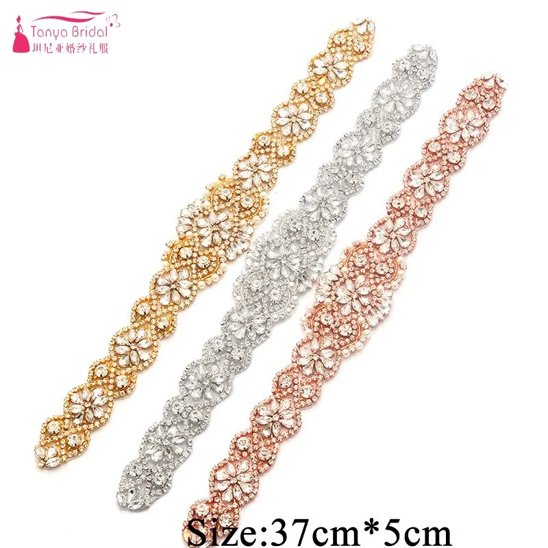 TANYA Women's Rhinestone Wedding Belt Handmade Waistband Luxuy Brand Bride Bridesmaid ceinture mariage JQ217
TANYA Women's Rhinestone Wedding Belt Handmade Waistband Luxuy Brand Bride Bridesmaid ceinture mariage JQ217