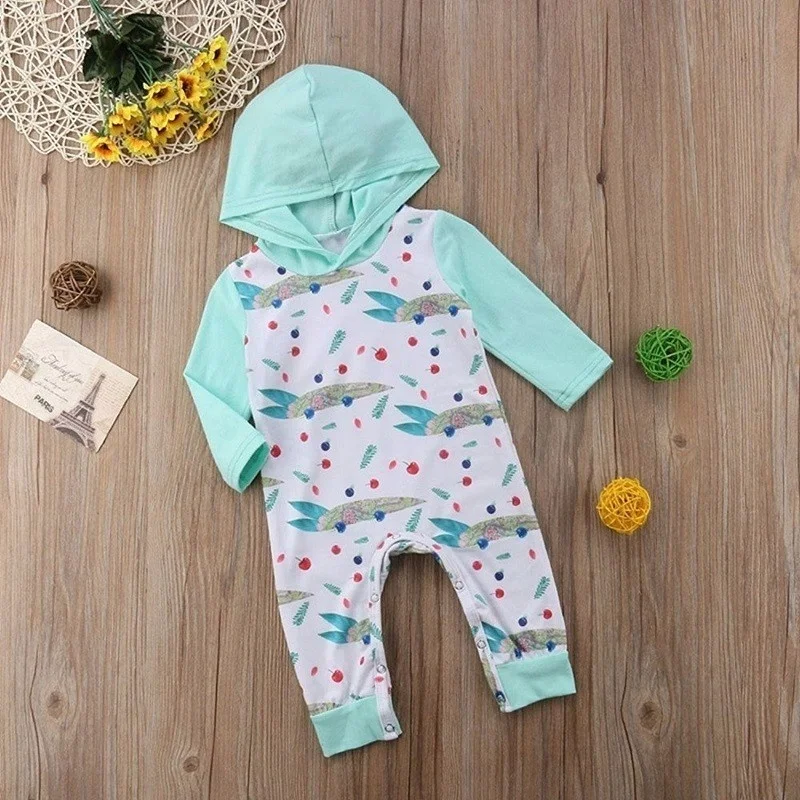 Infant Baby Girl Long Sleeve Hooded Romper Jumpsuit Playsuit One Piece Clothes Outfits
Infant Baby Girl Long Sleeve Hooded Romper Jumpsuit Playsuit One Piece Clothes Outfits