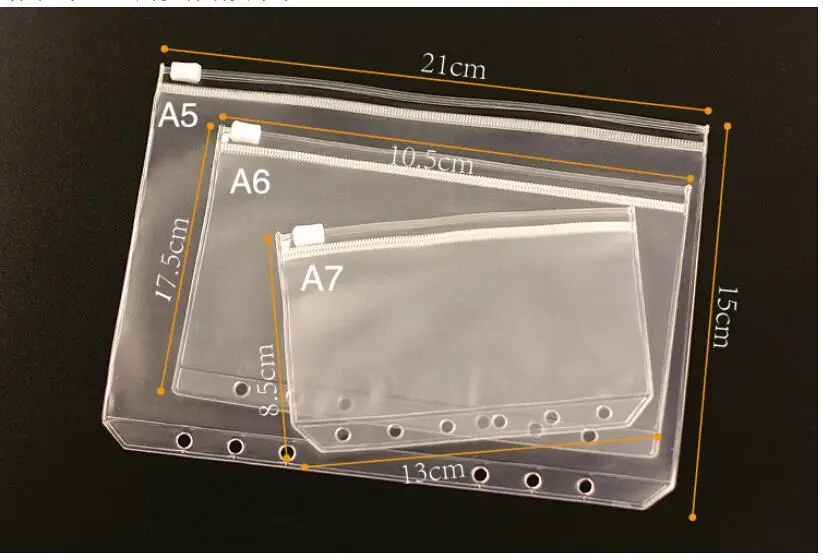 PVC Transparent Storage Bag for Traveler's Notebook Diary Day Planner Zipper Bag Business Cards Notes Pouch Planner Accessories
PVC Transparent Storage Bag for Traveler's Notebook Diary Day Planner Zipper Bag Business Cards Notes Pouch Planner Accessories