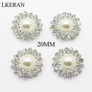 New 10Pcs 20mm Flower crystal Metal button rhinestone pearl buttons Flatback Clothing DIY Handmade Craft Decorative Scrapbook
New 10Pcs 20mm Flower crystal Metal button rhinestone pearl buttons Flatback Clothing DIY Handmade Craft Decorative Scrapbook