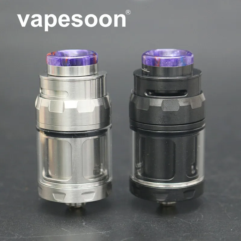 Newest VapeSoon 2019 FATALITY RTA 316 steel precision high quality oil storage atomizer qp/QP mini RTA dual intake flow design
Newest VapeSoon 2019 FATALITY RTA 316 steel precision high quality oil storage atomizer qp/QP mini RTA dual intake flow design