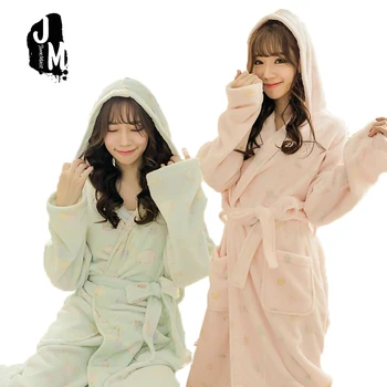 2018 New bathrobe women Winter long robes Warm Bathrobe Long Sleeve Flannel Robe Female Sleepwear Lounges Homewear Pyjamas
2018 New bathrobe women Winter long robes Warm Bathrobe Long Sleeve Flannel Robe Female Sleepwear Lounges Homewear Pyjamas