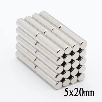 50pcs 5x20 mm super strong N35 5*20 mm small round permanent magnet process rare earth cylindrical strong magnetic magnet
50pcs 5x20 mm super strong N35 5*20 mm small round permanent magnet process rare earth cylindrical strong magnetic magnet