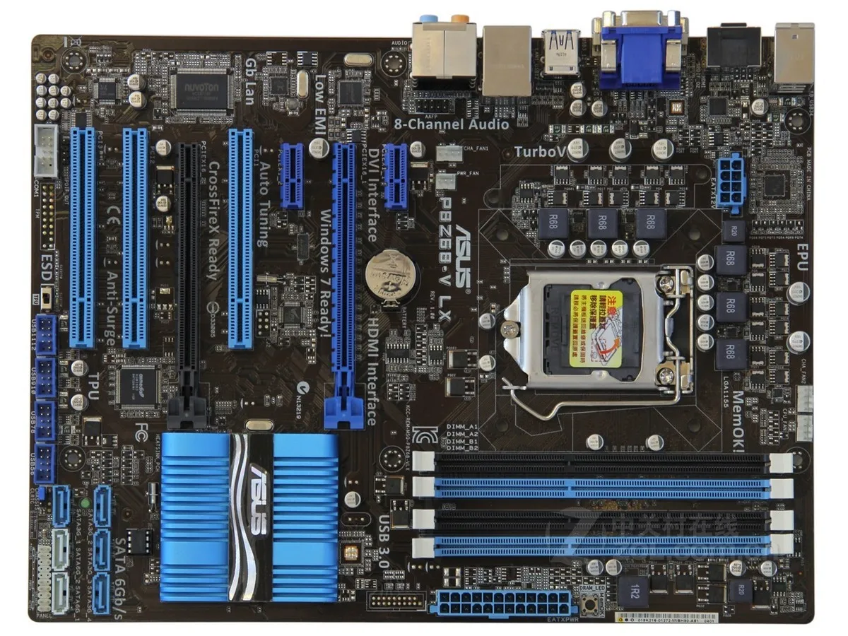 Used,for Asus P8Z68-V LX Motherboard Intel Z68 Socket LGA 1155 i3 i5 i7 DDR3 32G SATA3 USB3.0
Used,for Asus P8Z68-V LX Motherboard Intel Z68 Socket LGA 1155 i3 i5 i7 DDR3 32G SATA3 USB3.0