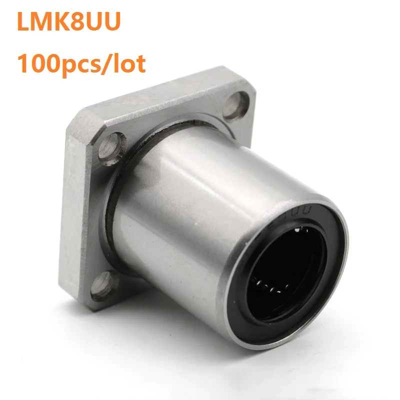 100 шт./лот LMK8UU LMK8 Квадратный фланец линейная втулка линейный подшипник фланец линейный шарикоподшипник для линейного вала CNC 3D принтера
100 шт./лот LMK8UU LMK8 Квадратный фланец линейная втулка линейный подшипник фланец линейный шарикоподшипник для линейного вала CNC 3D принтера