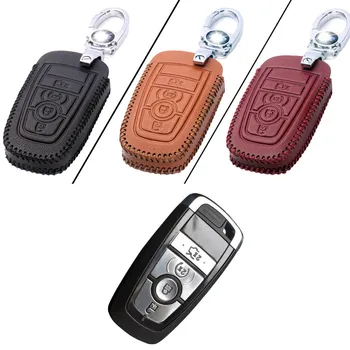 Genuine PU Leather 4 Button Remote Key Bag Case Fob Holder Chain For Ford Mendeo
Genuine PU Leather 4 Button Remote Key Bag Case Fob Holder Chain For Ford Mendeo