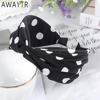 AWAYTR Fashion Dot Print Women Girls Solid Bezel Cross Vintage Hairband Headband Female Girls Korean Hair Accessories Headwear
AWAYTR Fashion Dot Print Women Girls Solid Bezel Cross Vintage Hairband Headband Female Girls Korean Hair Accessories Headwear