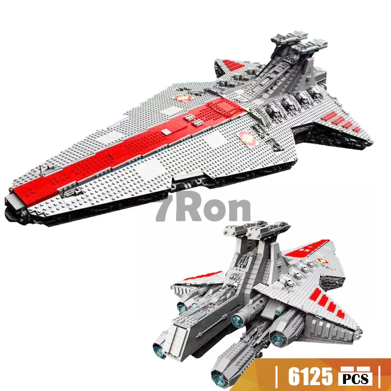05077 Star Wars 6125 PCS The Ucs ST04 Set Republic Cruiser Building Blocks Bricks Toys Gift Compatible with lego
05077 Star Wars 6125 PCS The Ucs ST04 Set Republic Cruiser Building Blocks Bricks Toys Gift Compatible with lego