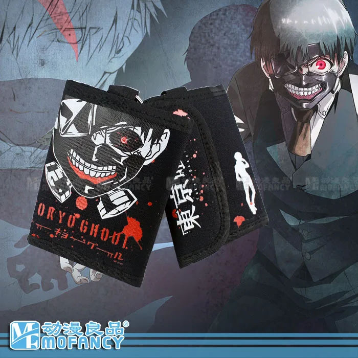 2015 High quality Anime Japanese Tokyo Ghoul casual black canvas flip design short boys black two fold wallet
2015 High quality Anime Japanese Tokyo Ghoul casual black canvas flip design short boys black two fold wallet