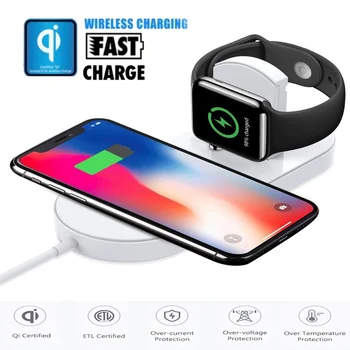 QI Wireless Charger Fast Speed Charging Pad Quick Charge for Apple Watch AirPods iPhone 8 10 Xs Max XR Samsung Galaxy S9 S8
QI Wireless Charger Fast Speed Charging Pad Quick Charge for Apple Watch AirPods iPhone 8 10 Xs Max XR Samsung Galaxy S9 S8