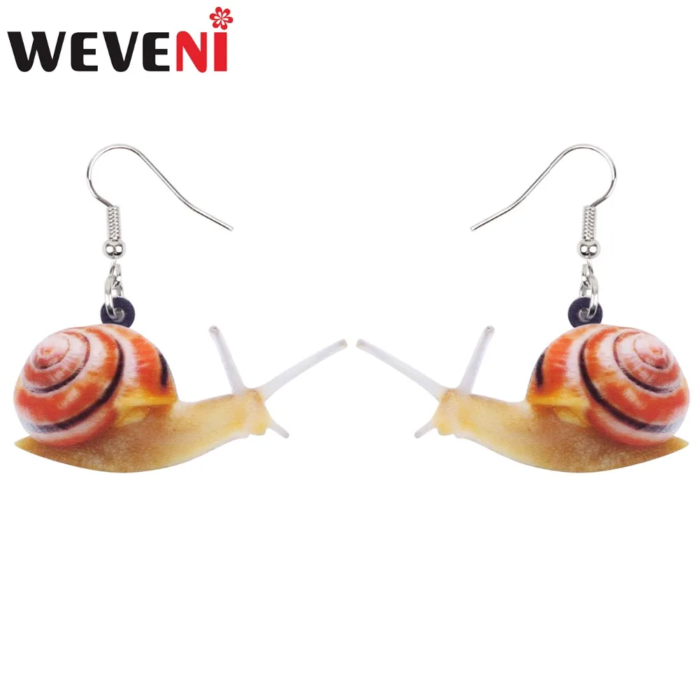 WEVENI Acrylic Anime Snail Earrings New Long Dangle Drop Cute Animal Jewelry For Girls Women Female Bijoux kids Gift Accessory
WEVENI Acrylic Anime Snail Earrings New Long Dangle Drop Cute Animal Jewelry For Girls Women Female Bijoux kids Gift Accessory