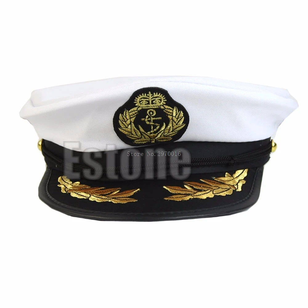 Adult Yacht Boat Captain Ship Sailor Hat Navy Cap Costume Party Cosplay Dress F05
Adult Yacht Boat Captain Ship Sailor Hat Navy Cap Costume Party Cosplay Dress F05