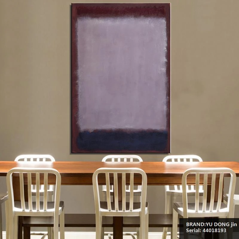 Классическая картина маслом Mark Rothko Still life рисование искусство без рамки холст