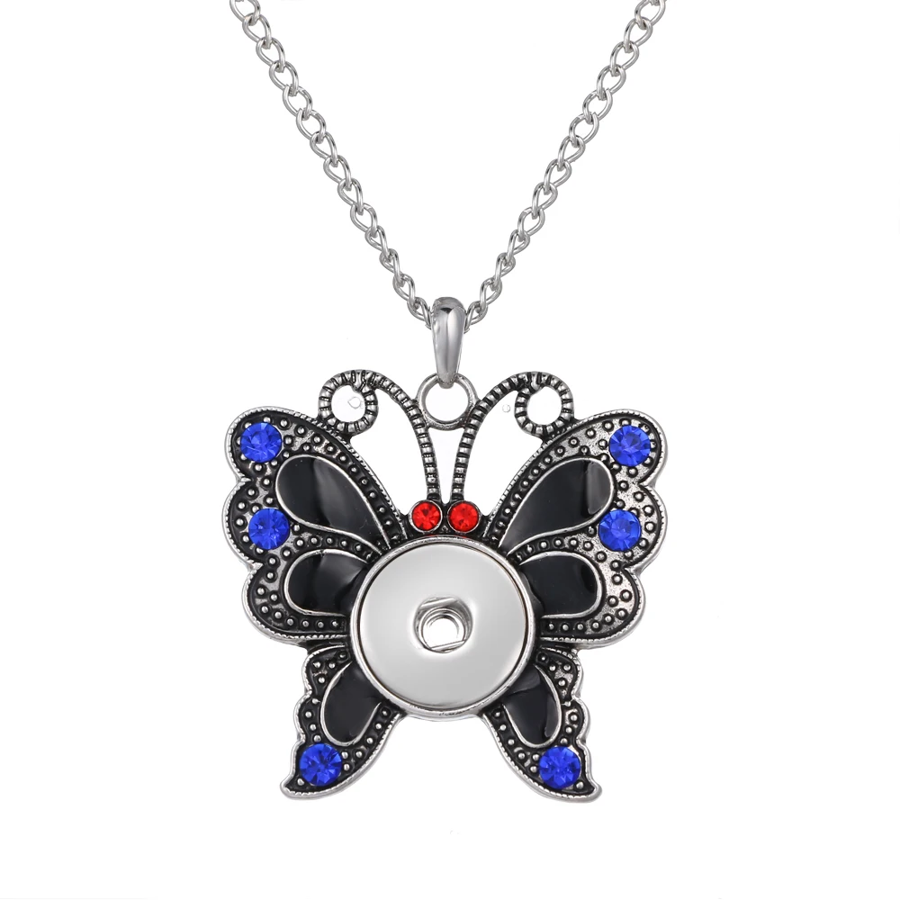 New Fashion Butterfly Pendant Necklaces 18mm Snap Buttons Interchangeable Retro Charms Necklaces For Men Jewelry
New Fashion Butterfly Pendant Necklaces 18mm Snap Buttons Interchangeable Retro Charms Necklaces For Men Jewelry