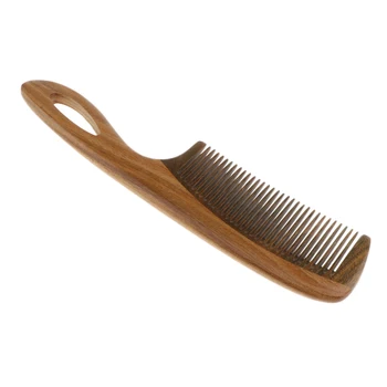 Natural Green Sandalwood Fine Teeth Comb Anti-Static Wooden Comb Scalp Massage Comb for Hair Care
Natural Green Sandalwood Fine Teeth Comb Anti-Static Wooden Comb Scalp Massage Comb for Hair Care
