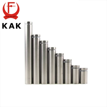KAK Glass Fasteners Diameter 12mm Stainless Steel Acrylic Advertisement Standoffs Pin Nails Billboard Fixing Screws Hardware
KAK Glass Fasteners Diameter 12mm Stainless Steel Acrylic Advertisement Standoffs Pin Nails Billboard Fixing Screws Hardware