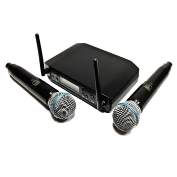 GLXD GLX-D PGX SLX BLX QLX 24 receiver beta58a style UHF dual handheld transmitter stage wireless microphone system
GLXD GLX-D PGX SLX BLX QLX 24 receiver beta58a style UHF dual handheld transmitter stage wireless microphone system