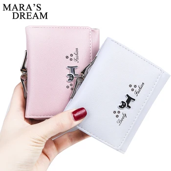 Mara's Dream Womens Purses Wallets Designer Printing Cat Purse Short Wallet Bags Leather Card Holder Female Wallet Carteira muje
Mara's Dream Womens Purses Wallets Designer Printing Cat Purse Short Wallet Bags Leather Card Holder Female Wallet Carteira muje