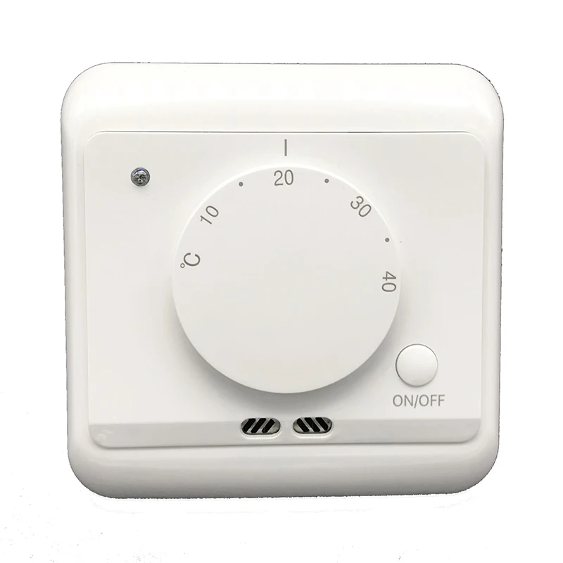 220V 16A Electric Heating Temperature Regulator Knob Thermoregulator Built-in Sensor Portable Mechanical Thermostat
220V 16A Electric Heating Temperature Regulator Knob Thermoregulator Built-in Sensor Portable Mechanical Thermostat