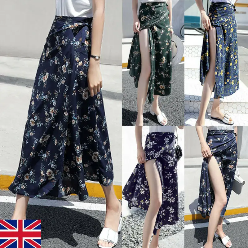 Women High Waist Ultrathin and Soft Long Skirt Ladies Summer Holiday Casual and Loose Floral Ruffle Wrap Pleated Skirts
Women High Waist Ultrathin and Soft Long Skirt Ladies Summer Holiday Casual and Loose Floral Ruffle Wrap Pleated Skirts