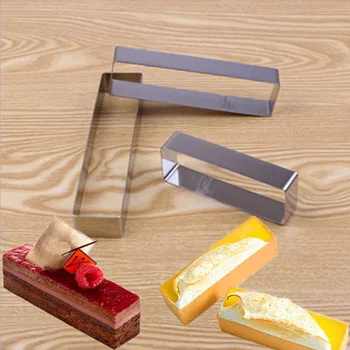 Goldbaking Small Stainless Steel Mousse Ring Rectangle Cake Ring Cookie Cutters Mousse Cake Mold
Goldbaking Small Stainless Steel Mousse Ring Rectangle Cake Ring Cookie Cutters Mousse Cake Mold