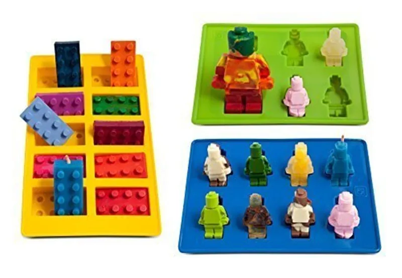 3 Pcs/set Cake Moulds Lego Robot Building Bricks Silicone Ice Cube Tray Candy Chocolate Puncake Mold Baking Tools Bakeware IT063
3 Pcs/set Cake Moulds Lego Robot Building Bricks Silicone Ice Cube Tray Candy Chocolate Puncake Mold Baking Tools Bakeware IT063