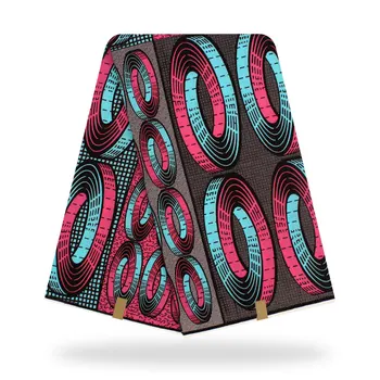 Guaranteed quality African wax prints fabric real 100%cotton 6yards for ankara wedding dress H180729
Guaranteed quality African wax prints fabric real 100%cotton 6yards for ankara wedding dress H180729