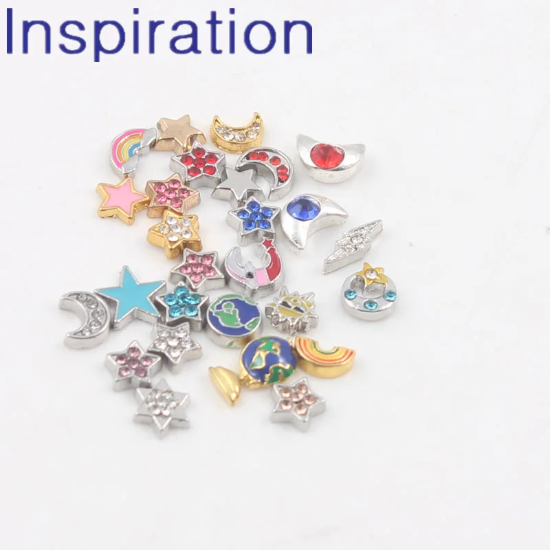 100pcs Mixed Rainbow Lighting Sun Star Moon Tellurion Earth Floating Charms For Glass Living Memory Locket Floating Locket Charm
100pcs Mixed Rainbow Lighting Sun Star Moon Tellurion Earth Floating Charms For Glass Living Memory Locket Floating Locket Charm