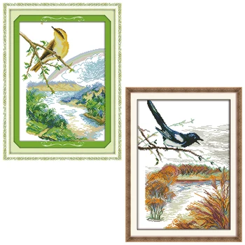Joy Sunday,birds,cross stitch embroidery set,11CTor14CT,printing cloth embroidery kit,Animal pattern counted cross stitch kits
Joy Sunday,birds,cross stitch embroidery set,11CTor14CT,printing cloth embroidery kit,Animal pattern counted cross stitch kits