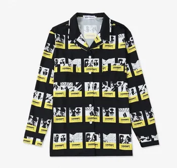 Kpop new bangtan boys suga same shirt female male unisex long sleeve loose Korean chic young group spring autumn shirt
Kpop new bangtan boys suga same shirt female male unisex long sleeve loose Korean chic young group spring autumn shirt