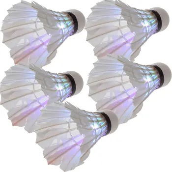 Super sell New Lovely 5*Dark Night LED Badminton Shuttlecock Birdies Lighting Multicolours
Super sell New Lovely 5*Dark Night LED Badminton Shuttlecock Birdies Lighting Multicolours