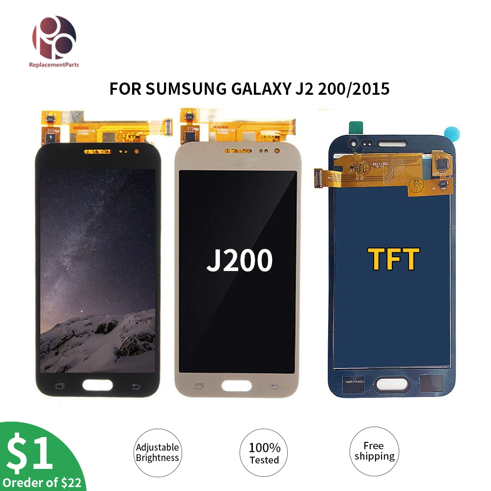 Grade AAA J200 Lcd For Samsung Galaxy J2 2015 LCD J200F J200M J200H J200Y LCD Display Touch Screen Digitizer Assembly All Part
Grade AAA J200 Lcd For Samsung Galaxy J2 2015 LCD J200F J200M J200H J200Y LCD Display Touch Screen Digitizer Assembly All Part