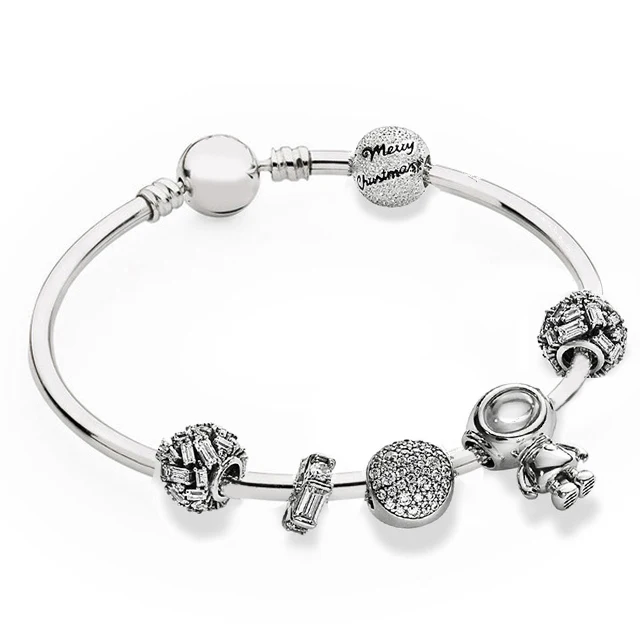 Kaliyah 100% 925 Silver Star Walk Through Bracelet Set Merry Christmas Charm Grey Elegance Charm Astronaut Shippi Free
Kaliyah 100% 925 Silver Star Walk Through Bracelet Set Merry Christmas Charm Grey Elegance Charm Astronaut Shippi Free