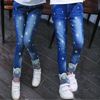 Famli 4Y-14Y Teen Girls Jeans Kids Girl Spring Autumn Casual Skinny Denim Pant Children Solid Pencil Pants 8 10 12 14
Famli 4Y-14Y Teen Girls Jeans Kids Girl Spring Autumn Casual Skinny Denim Pant Children Solid Pencil Pants 8 10 12 14