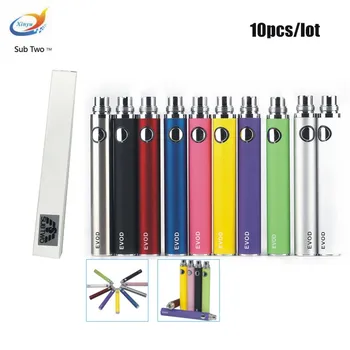 10pcs/lot EVOD Battery 650mAh 900mAh 1100mAh Electronic Cigarette ego Battery e cig for MT3 CE4 H2 atomizer vape battery
10pcs/lot EVOD Battery 650mAh 900mAh 1100mAh Electronic Cigarette ego Battery e cig for MT3 CE4 H2 atomizer vape battery