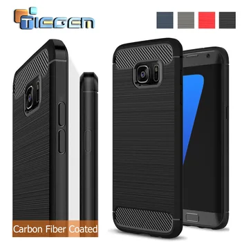 Luxury Silicone + TPU Armor Carbon Fiber Brushed Cases For Samsung Galaxy S7 S7 Edge S6 S6 Edge Soft Cover Phone Accessories
Luxury Silicone + TPU Armor Carbon Fiber Brushed Cases For Samsung Galaxy S7 S7 Edge S6 S6 Edge Soft Cover Phone Accessories