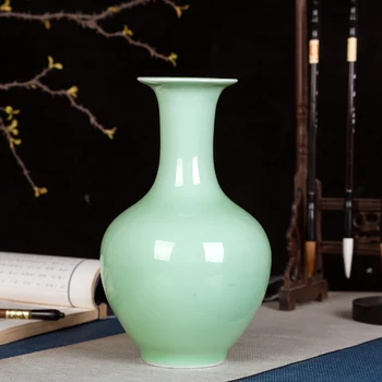 Jingdezhen Ceramic Ornaments Modern New Chinese Style Living Room Home Decoration Crafts Zen Flower Arrangement Antique Vase 7
Jingdezhen Ceramic Ornaments Modern New Chinese Style Living Room Home Decoration Crafts Zen Flower Arrangement Antique Vase 7