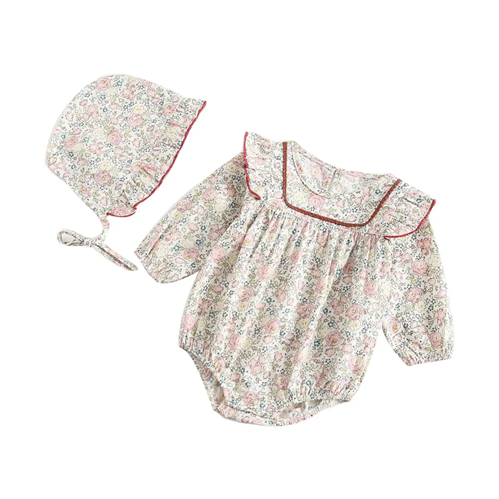 MUQGEW Infant Newborn Baby Boy Girl Floral Bodysuit Hat Clothes Outfits Set Casual cotton round neck cute jumpsuit costume baby
MUQGEW Infant Newborn Baby Boy Girl Floral Bodysuit Hat Clothes Outfits Set Casual cotton round neck cute jumpsuit costume baby