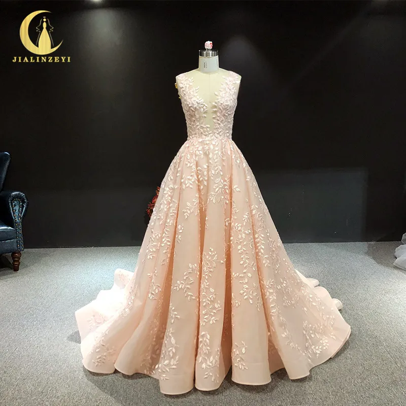 JIALINZEYI Real Sample Sexy Top Lace appliques leaf pnk Dress for Party Evening Dresses
JIALINZEYI Real Sample Sexy Top Lace appliques leaf pnk Dress for Party Evening Dresses