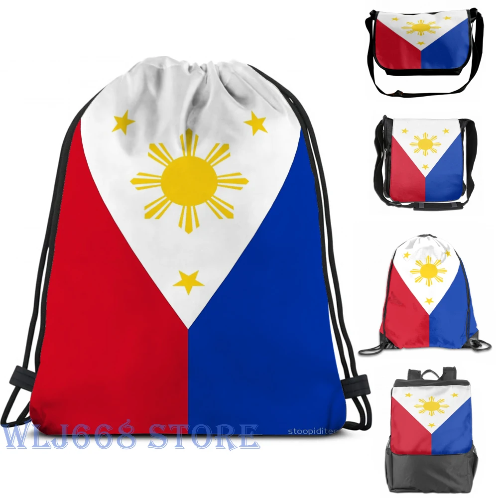 Funny graphic print shoulder Bags women Philippines Flag Single shoulder backpack travel for men Gym Bag
Funny graphic print shoulder Bags women Philippines Flag Single shoulder backpack travel for men Gym Bag