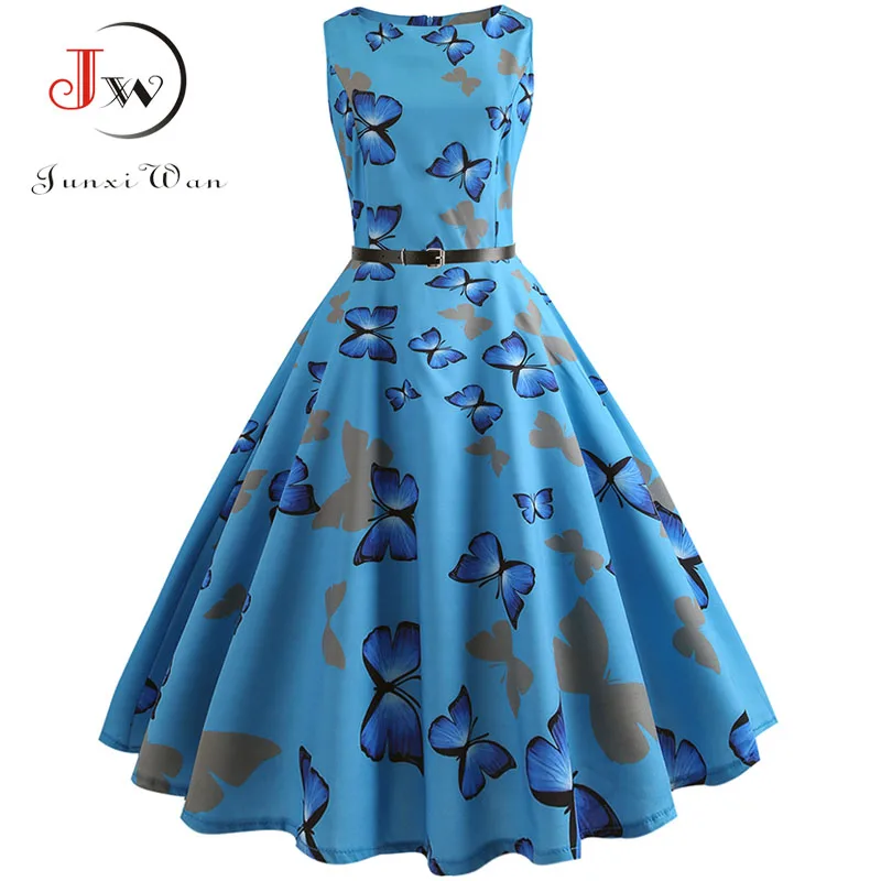 Butterfly Print Summer Dress Women Floral Vintage Dresses Elegant Retro Party Tank Sleeveless Casual Office Dress Plus Size
Butterfly Print Summer Dress Women Floral Vintage Dresses Elegant Retro Party Tank Sleeveless Casual Office Dress Plus Size