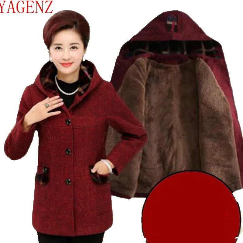 Autumn /Winter clothes Fashion Cotton coats Keep Warm Loose Large size Women Woolen coat Long sleeve Hooded Winter jacket 1229
Autumn /Winter clothes Fashion Cotton coats Keep Warm Loose Large size Women Woolen coat Long sleeve Hooded Winter jacket 1229