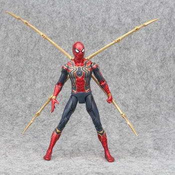 17cm Marvel 2019 the Avengers 3 Infinity War Iron Spider Man Amazing Spiderman Movable Action Figure model toys for Children
17cm Marvel 2019 the Avengers 3 Infinity War Iron Spider Man Amazing Spiderman Movable Action Figure model toys for Children