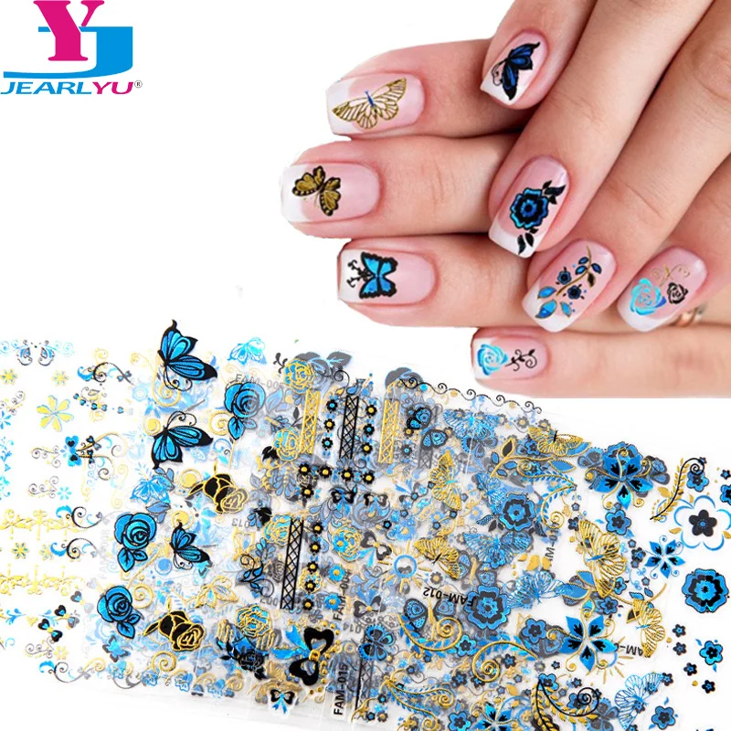 30 Pcs/bag Butterfly 3D Nail Sticker Set Mix Design Silver Gold Adesivos Para Unha Decoration Nails Art Sticker Gel Polish Tools
30 Pcs/bag Butterfly 3D Nail Sticker Set Mix Design Silver Gold Adesivos Para Unha Decoration Nails Art Sticker Gel Polish Tools