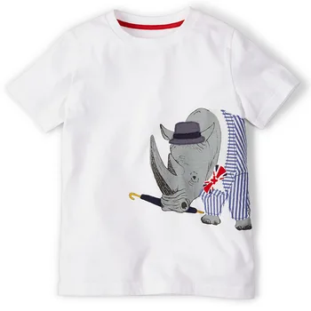BINIDUCKLING Summer Children boys T Shirts Printed rhinoceros T Shirts summer clothes Clothing Kid T-shirt for Baby Kids Cloth
BINIDUCKLING Summer Children boys T Shirts Printed rhinoceros T Shirts summer clothes Clothing Kid T-shirt for Baby Kids Cloth